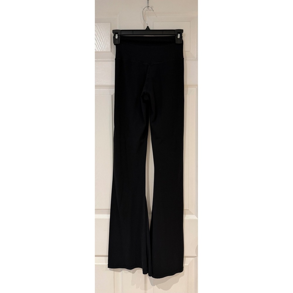 OFFLINE by Aerie Real Me Crossover Super Flare Leggings Black High Rise Pants XS - Picture 4 of 9